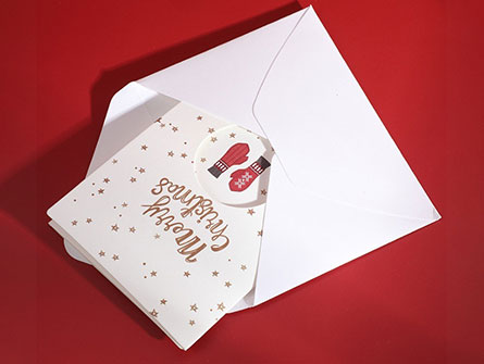 Printed Paper Thank You Card